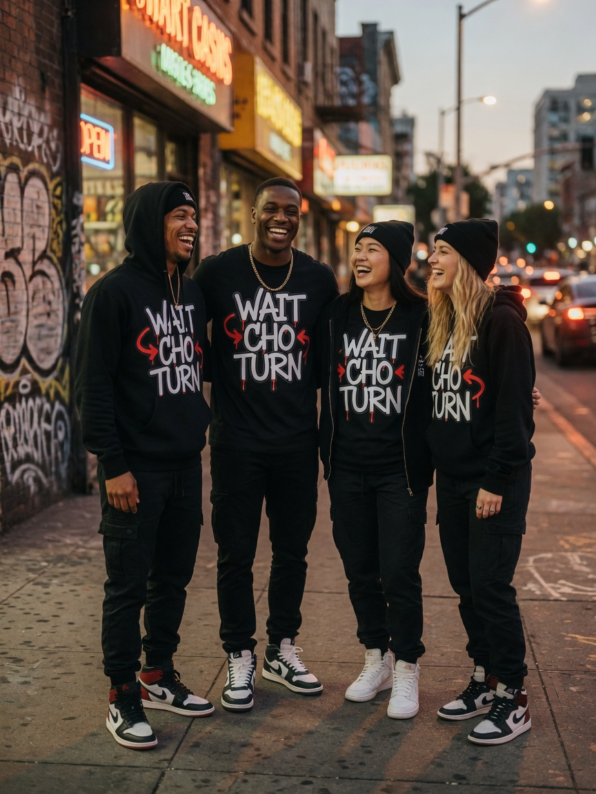 Wait Cho Turn worn in the city