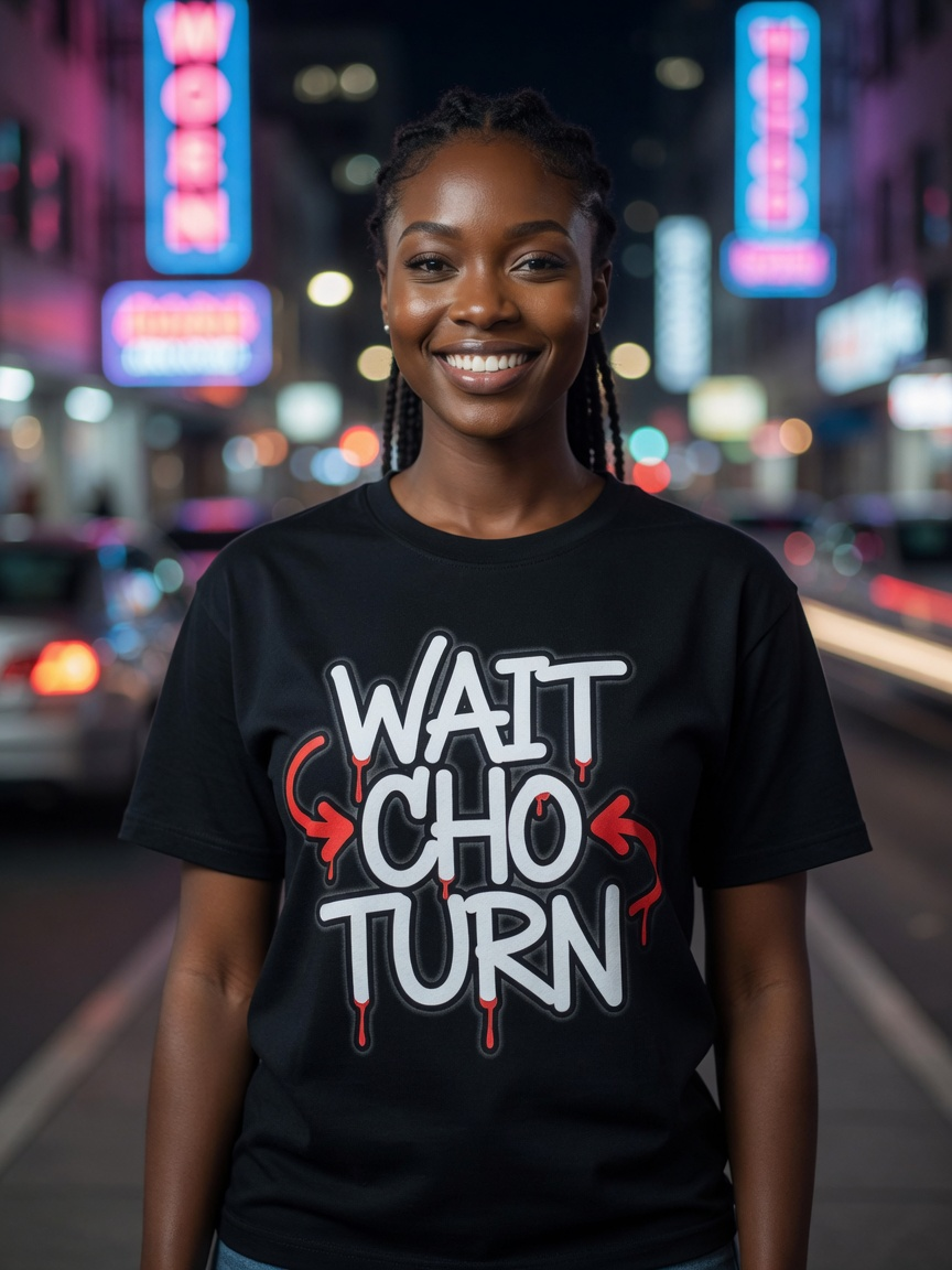 Wait Cho Turn worn in the city