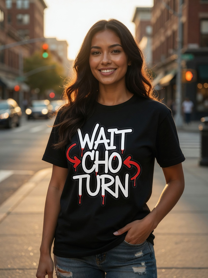 Wait Cho Turn worn in the city