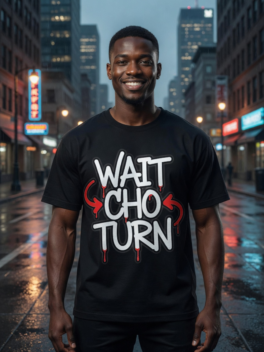 WAIT CHO TURN — OG TEE